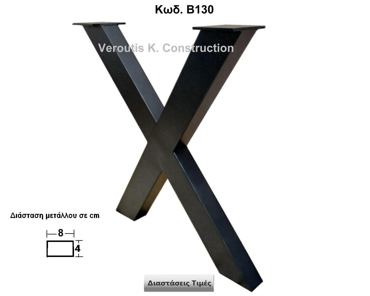 μεταλλικα ποδια για ξυλο
<p>κωδ. Β130 </p>
<p>διασταση 70χ72 Ύψος   Τιμή:  180,00 € Το Τεμάχιο</p>